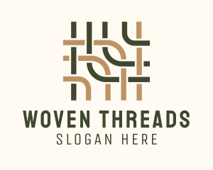 Traditional Weaving Pattern logo design