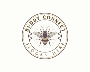 Bee Apothecary Beehive logo design