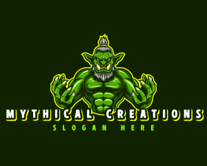 Mythical Monster Ogre logo