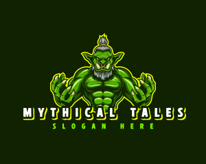 Mythical Monster Ogre logo design