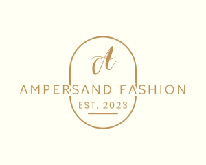 Classy Minimalist Fashion logo design