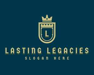 Luxury Shield Hotel logo design