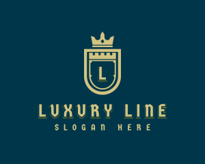 Luxury Shield Hotel logo design