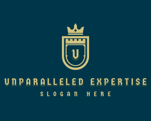 Luxury Shield Hotel logo design