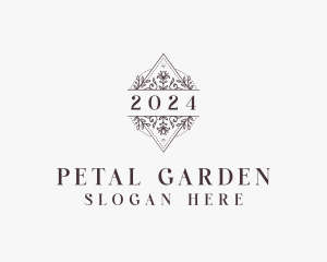 Floral Wedding Event logo design