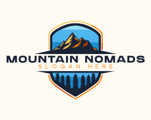 Summit Mountain Peak logo design