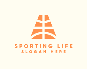 Basketball Sport Court logo