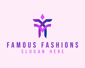 Elegant Crystal Fashion logo design