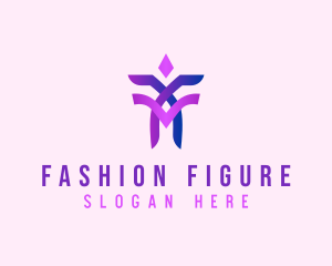 Elegant Crystal Fashion logo design