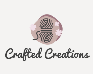 Handcrafter Embroidery Yarn logo design