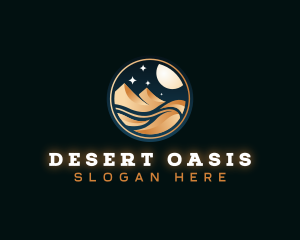  Moon Desert Sand logo design