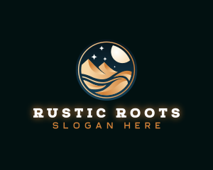  Moon Desert Sand logo design