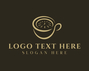 Coffee Cup Clock logo