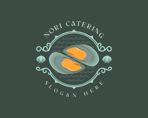 Seafood Mussel Restaurant logo design