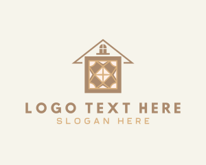 Tile Flooring Pattern Logo