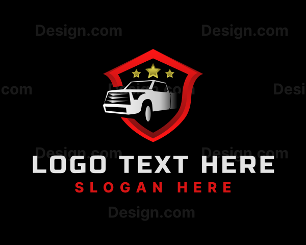 Automotive Pickup Truck Logo