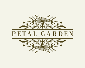 Floral Vines Organic logo design