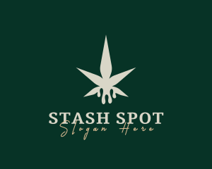 Weed Marijuana Drip logo