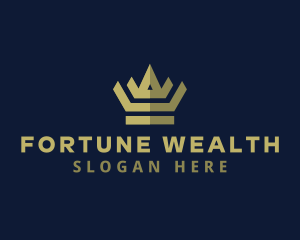 Crown Luxury Wealth logo design