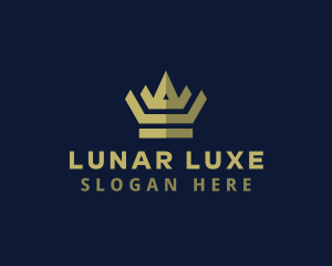 Crown Luxury Wealth logo design