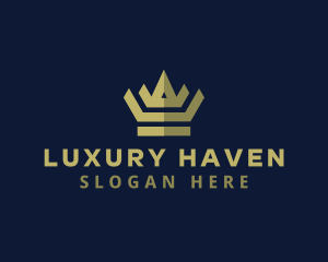 Crown Luxury Wealth logo design