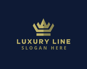 Crown Luxury Wealth logo design