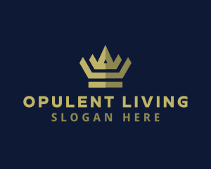 Crown Luxury Wealth logo design