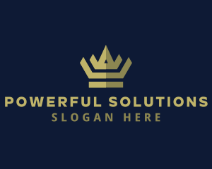 Crown Luxury Wealth logo design