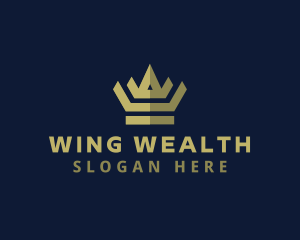 Crown Luxury Wealth logo design