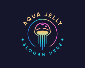 Creative Minimalist Jellyfish logo design