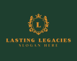 Upscale Royal Hotel  logo design