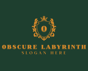 Upscale Royal Hotel  logo design