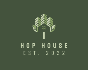 Gardening House Yard  logo design