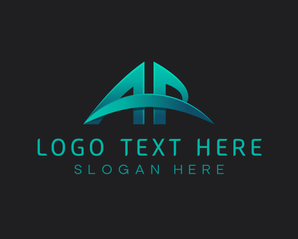 Monogram logo example 1