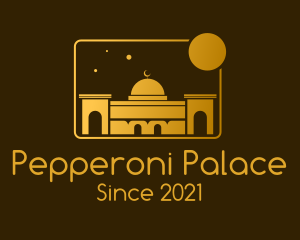 Golden Temple Mosque logo design