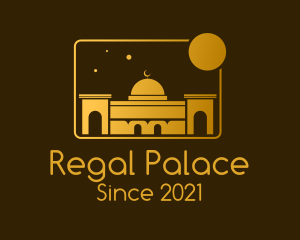 Golden Temple Mosque logo design