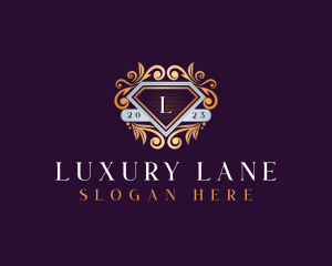 Luxury Diamond Ornament logo design