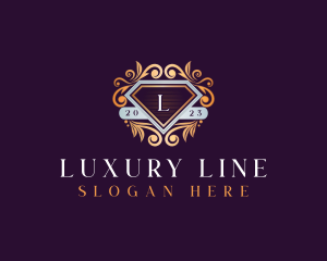 Luxury Diamond Ornament logo design