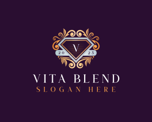 Luxury Diamond Ornament logo design