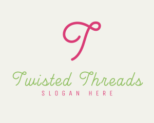 Fashion Tailoring Thread logo design