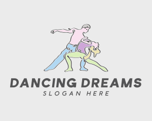 Dancing Couple Dance Studio logo