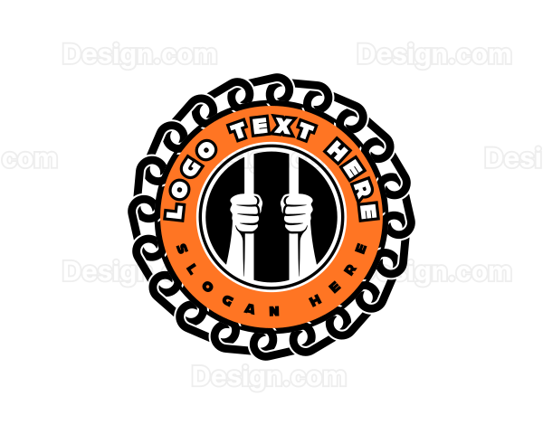 Jail Chain Prisoner Logo