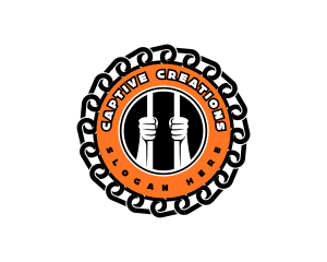 Jail Chain Prisoner logo design