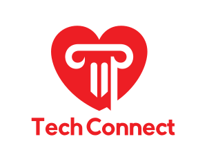 Red Heart Column logo