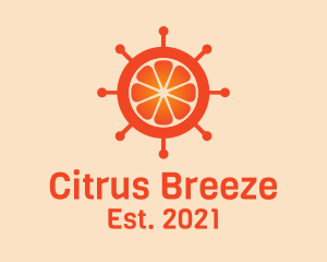 Orange Citrus Wheel  logo