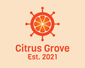 Orange Citrus Wheel  logo