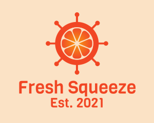 Orange Citrus Wheel  logo