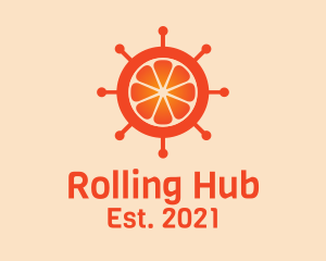 Orange Citrus Wheel  logo