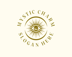 Mystic Boho Eye logo design