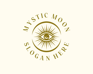 Mystic Boho Eye logo design